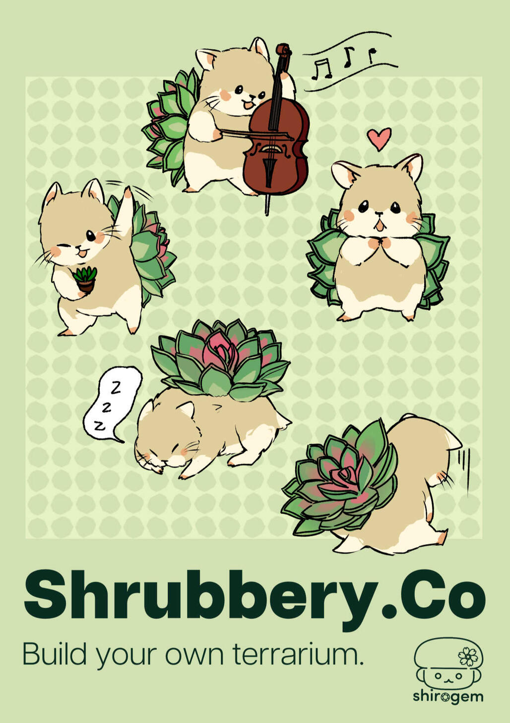Shrubbery Mascot