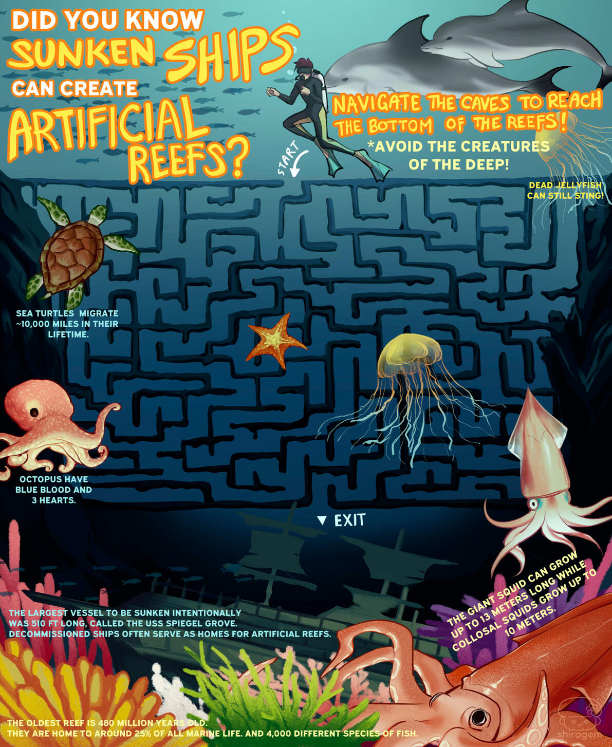 Aquarium Maze