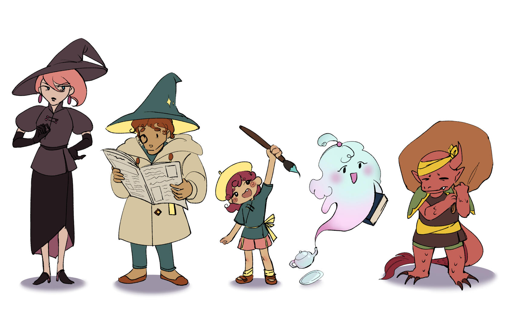 Wizard Family Character Lineup