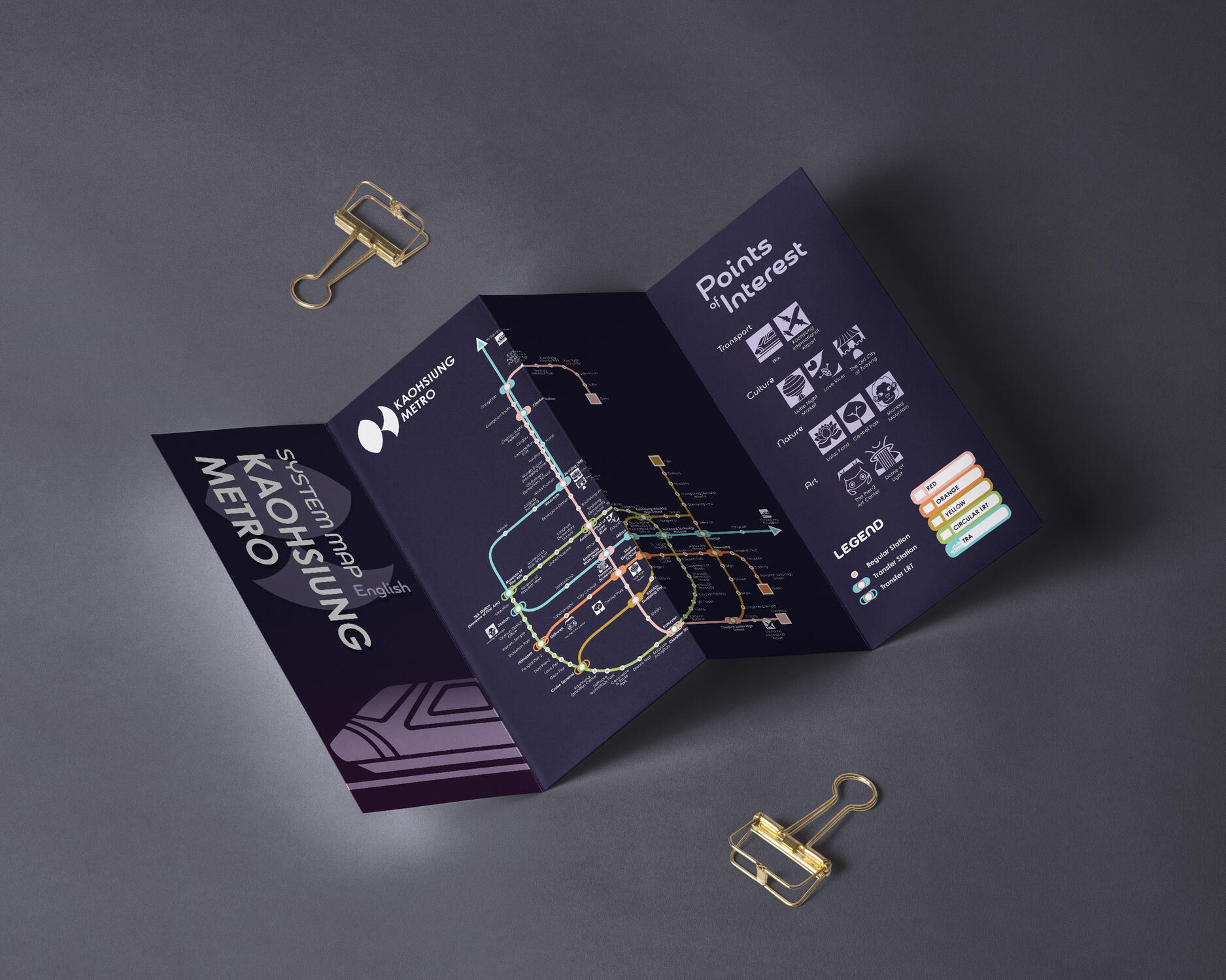 Kaohsiung Metro Map 1